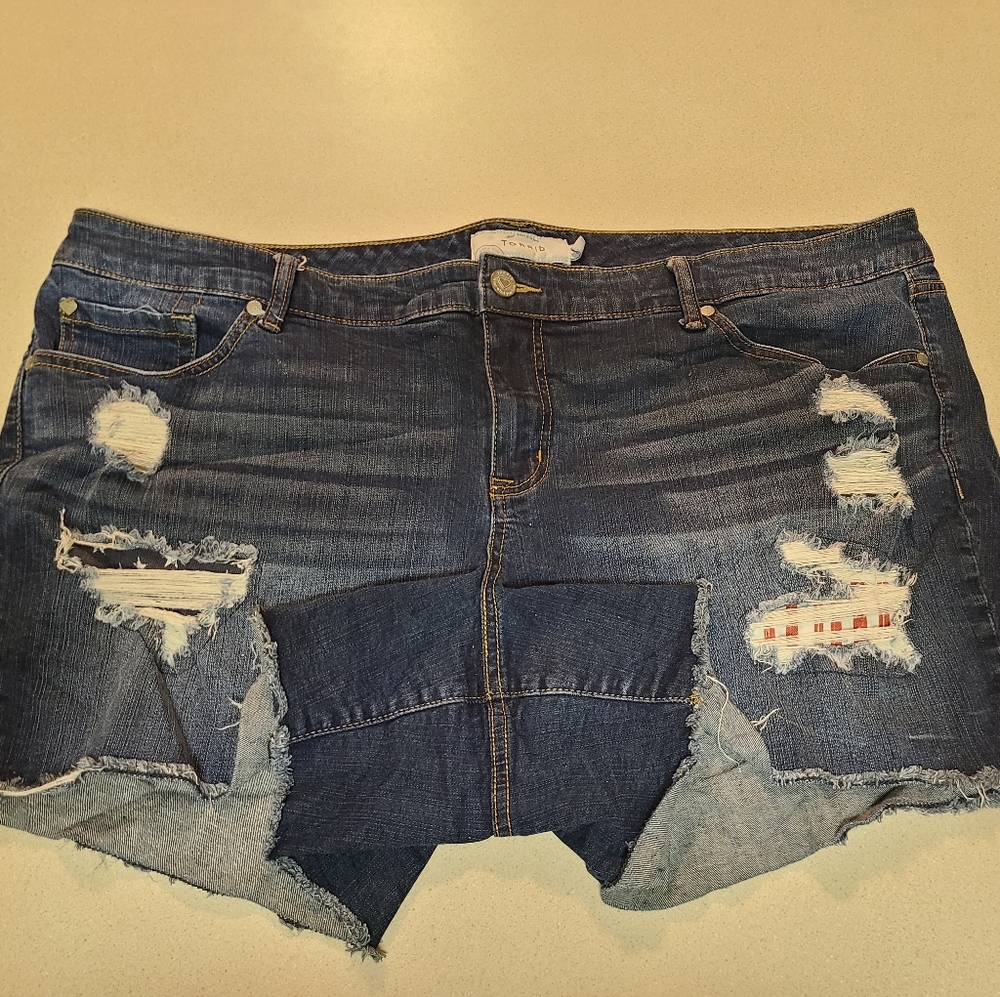 TORRID size 24 shorts